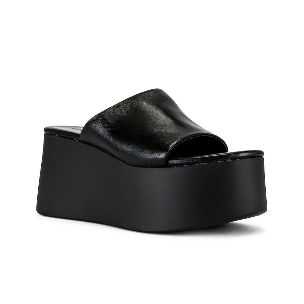 Tony Bianca platform black sandals WORN ONCE